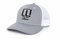 Classic Woven Label Trucker Hat - Grey