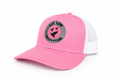 Woven Label Trucker Hat - Pink