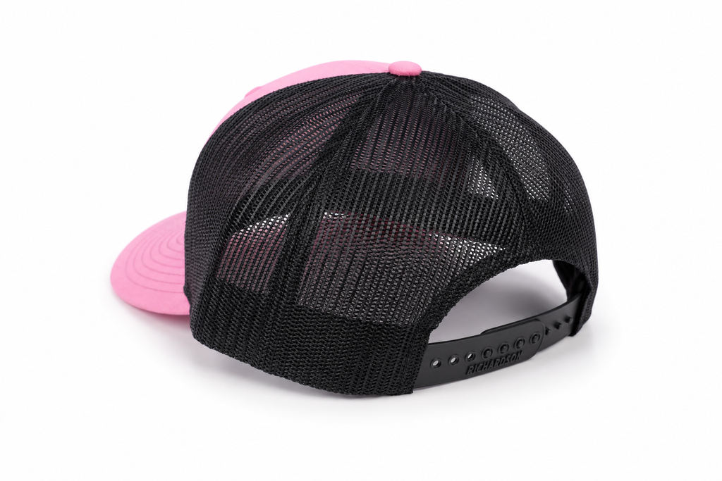 Woven Established Trucker Hat - Pink